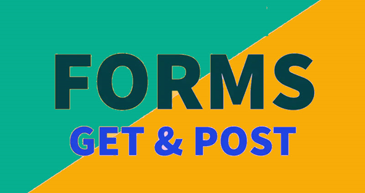 HTML form method post en get