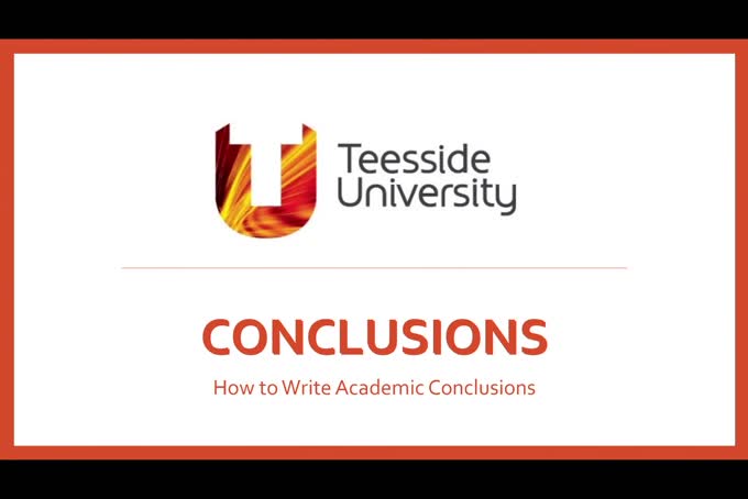 How to Write a Conclusion