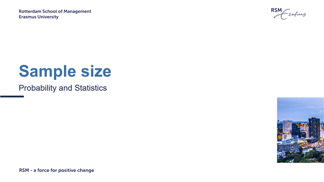 Sample size