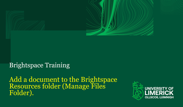 Upload File to Brightspace_Manage Files1