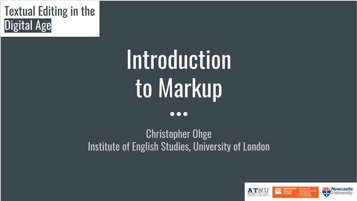 Intro to Markup
