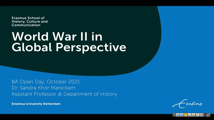 International Bachelor History: in-depth lecture