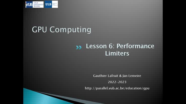 GPU Computing 6 second part (7 March 2023)