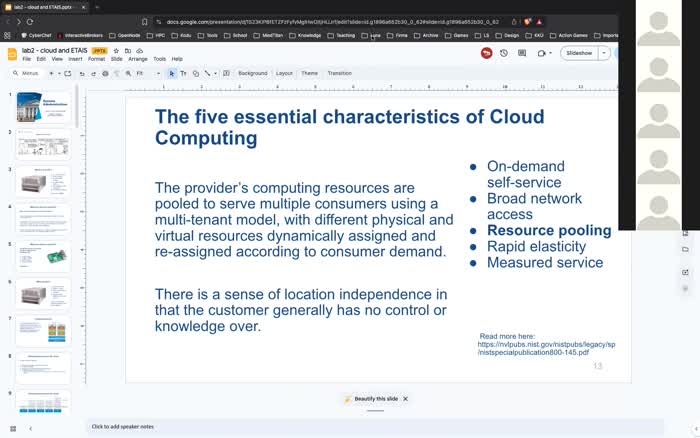Lecture 2 - part 2 - cloud