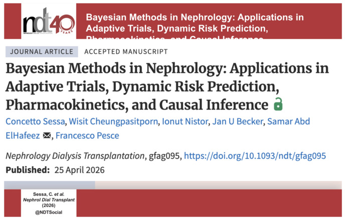 Bayesian Methods in Nephrology: Applications in Adaptive Trials ...