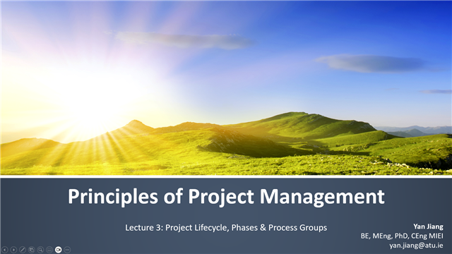 Week 3 recording - Project Management