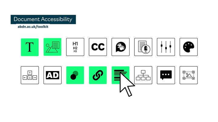 Document Accessibility Storage Document Accessibility
